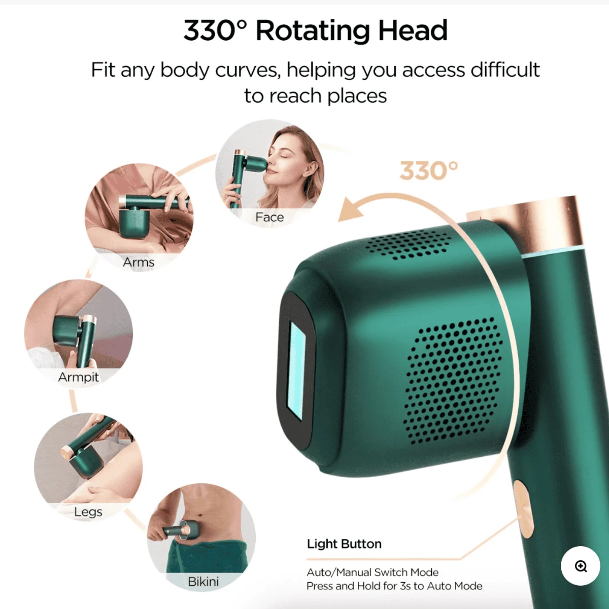 JOVS Venus Pro II Hair Remover 8 JOVS Venus Pro II Hair Remover - Image 6