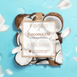 FOREO Farm To Face Collection Mask - Coconut Oil -FOREO || Braun || Therabody Shop 7350092139267 4 1