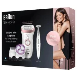 Braun Silk-Epil 9 9/980 Senso Smart Epilator -FOREO || Braun || Therabody Shop Braunlifestyle3