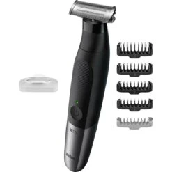 Braun Series XT5 Beard Trimmer, Electric Shaver For Men, Manscaping Kit, Durable Blade, XT5100