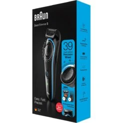 Braun BT3240 Men's Beard Trimmer & Hair Clipper -FOREO || Braun || Therabody Shop CopyofImage 6 Braun BT3240 packshot angled 3D
