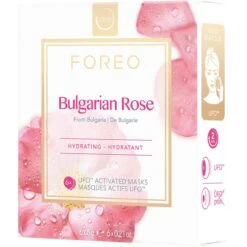 FOREO Farm To Face Collection Mask - Bulgarian Rose -FOREO || Braun || Therabody Shop FO F9281 ECM 001