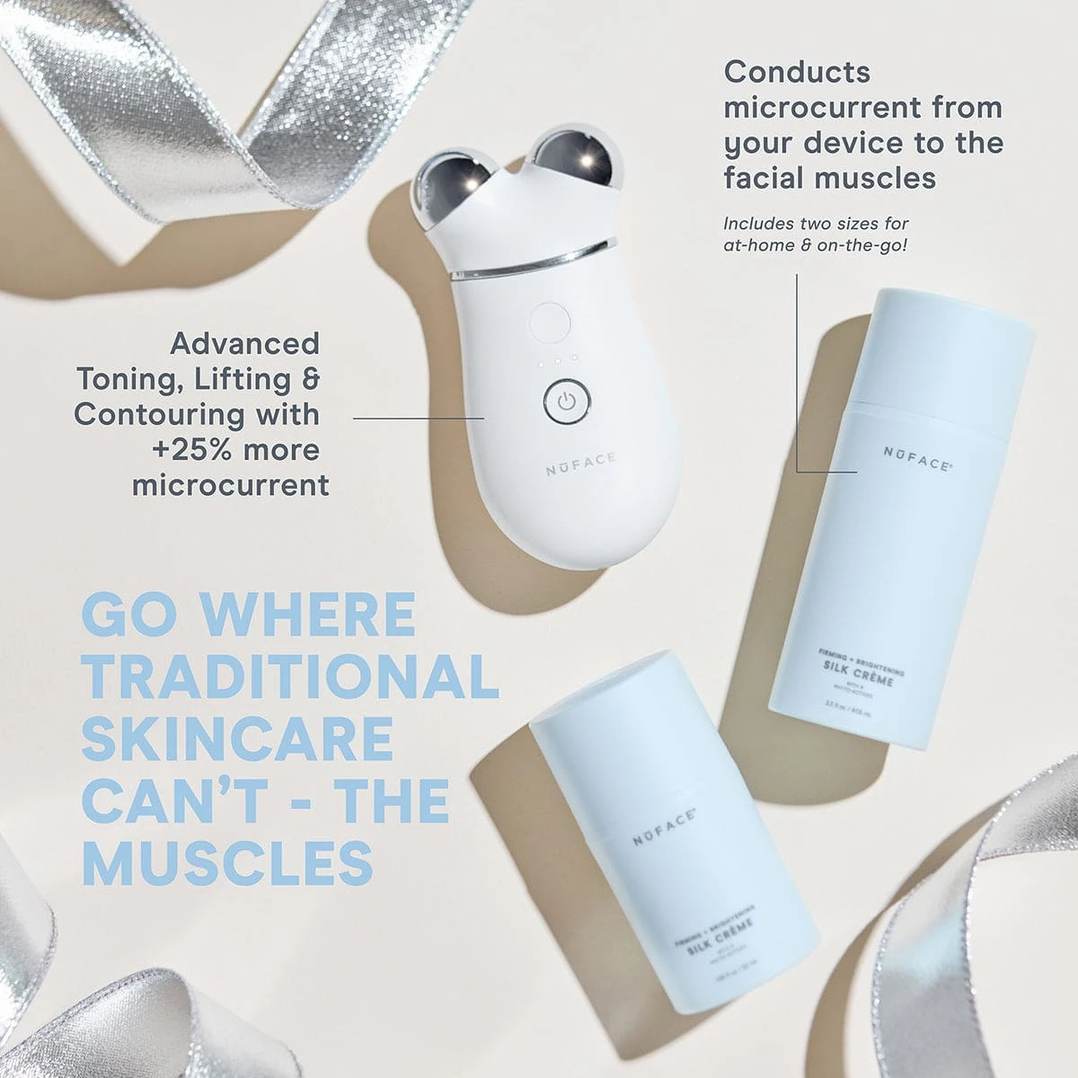 NuFACE TRINITY+ Limited Edition Smart Advanced Facial Toning Routine 4 NuFACE TRINITY+ Limited Edition Smart Advanced Facial Toning Routine - Image 2