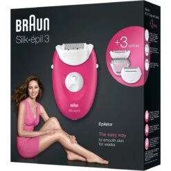 Braun Silk-épil 3 3-410 Epilator -FOREO || Braun || Therabody Shop PS SE3410 GL ECM 003