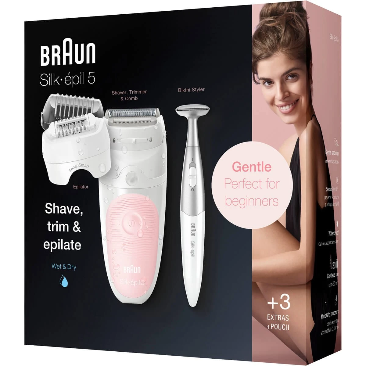 Braun Silk-épil 5-820 Epilator 4 Braun Silk-épil 5-820 Epilator - Image 2
