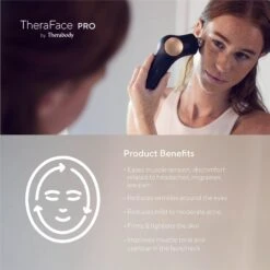 Therabody TheraFace PRO All-in-One Facial And Skin Device -FOREO || Braun || Therabody Shop TheraFaceInfographics Artboard3 1