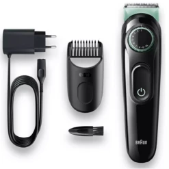 Braun Beard Trimmer BT3221 Men's Beard Trimmer & Hair Clipper -FOREO || Braun || Therabody Shop braun1 1