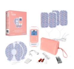 Tenscare Perfect Mama+ 9 Tenscare Perfect Mama+ -FOREO || Braun || Therabody Shop perfect mama content of kit with box with picture 1
